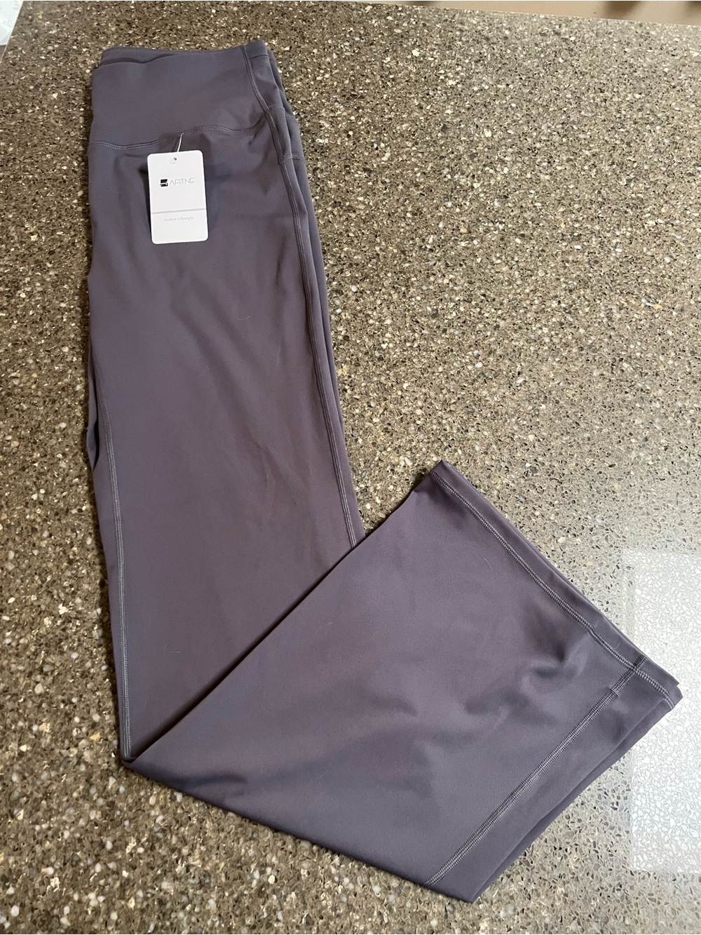NWT High Waist Flare Leg Leggings Size XXL Tummy Control Athletic Yoga Gym Run